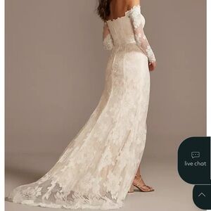 Strapless Lace Wedding Dress